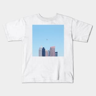 Helicopter, New York City Kids T-Shirt